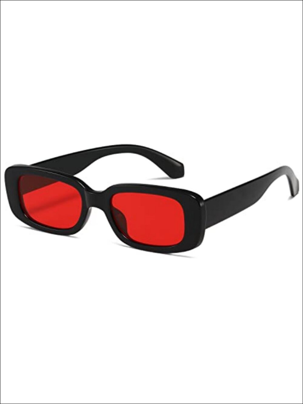 Retro Rectangle UV400 Sunglasses for Men Women Full Frame Unisex